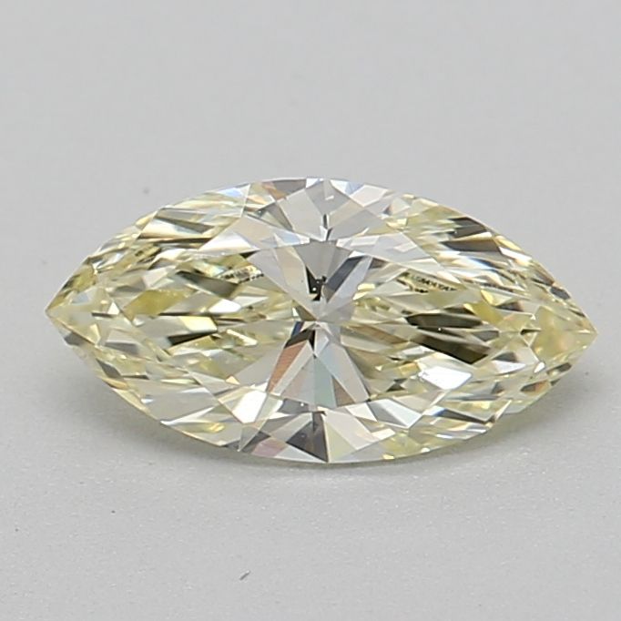 0.41 CT Fancy Light Yellow MARQUISE