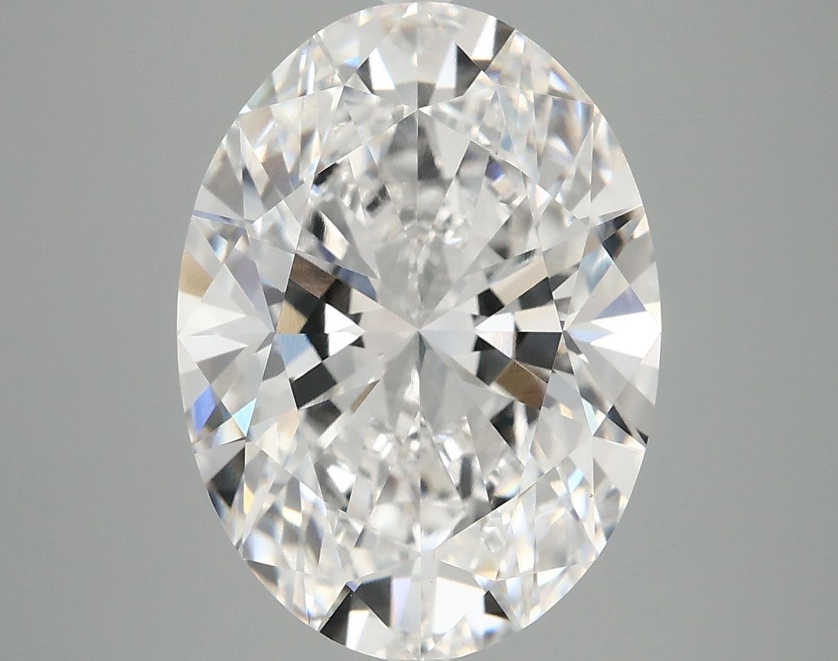 Diamant Ovale 6.12 ct - Couleur E - Pureté VVS2