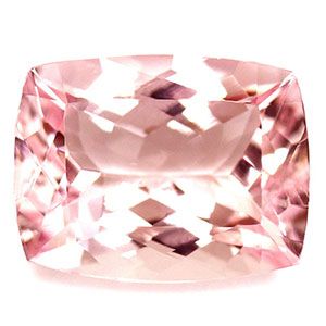 Morganit 1,96 ct, różowy, szlif cushion