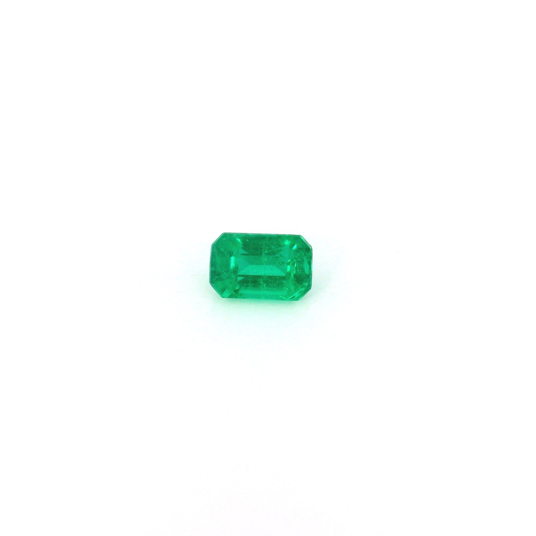 0.32 ct Octagonal emerald