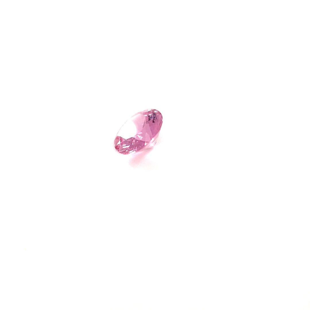 SAPPHIRE FACETED 0.5ct PINK Medium Pink SI MADAGASCAR HEATED