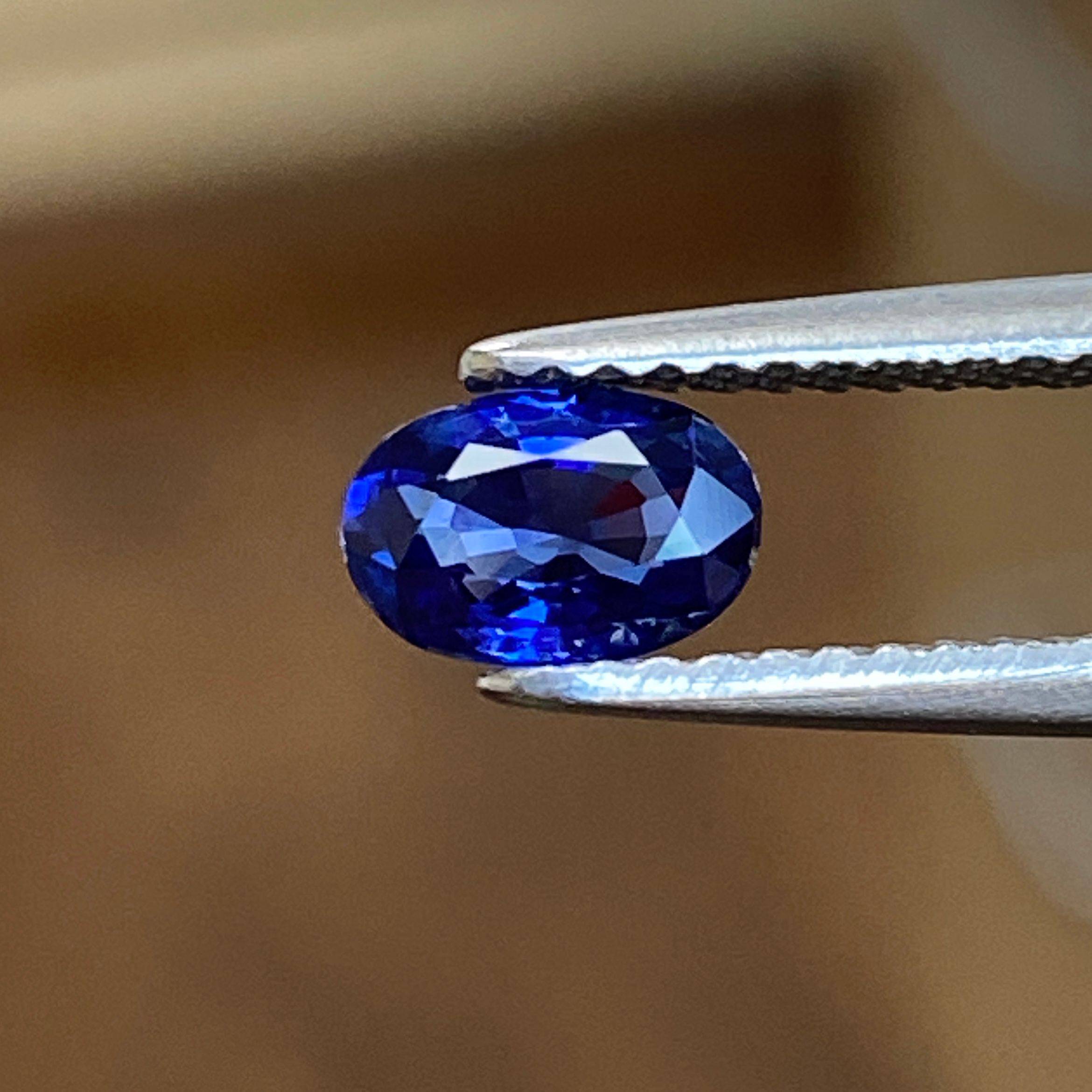 SAPPHIRE FACETED 0.67ct BLUE Blue EC SRILANKA HEATED