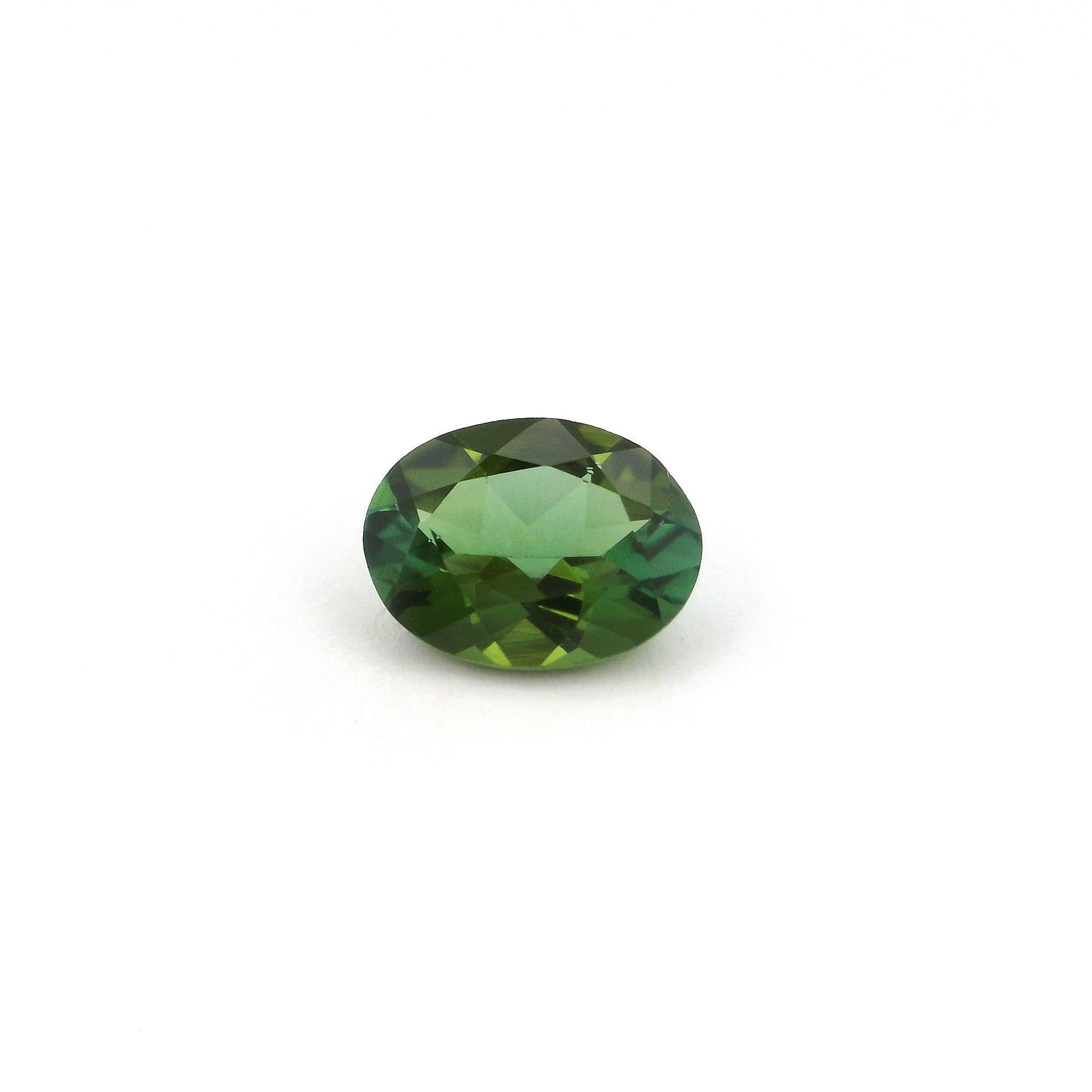 TOURMALINE FACETED 1.14ct GREEN Intense EC REST_OF_AFRICA HEATED
