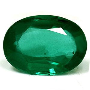 Szmaragd 3,36 ct, zielony, szlif owalny