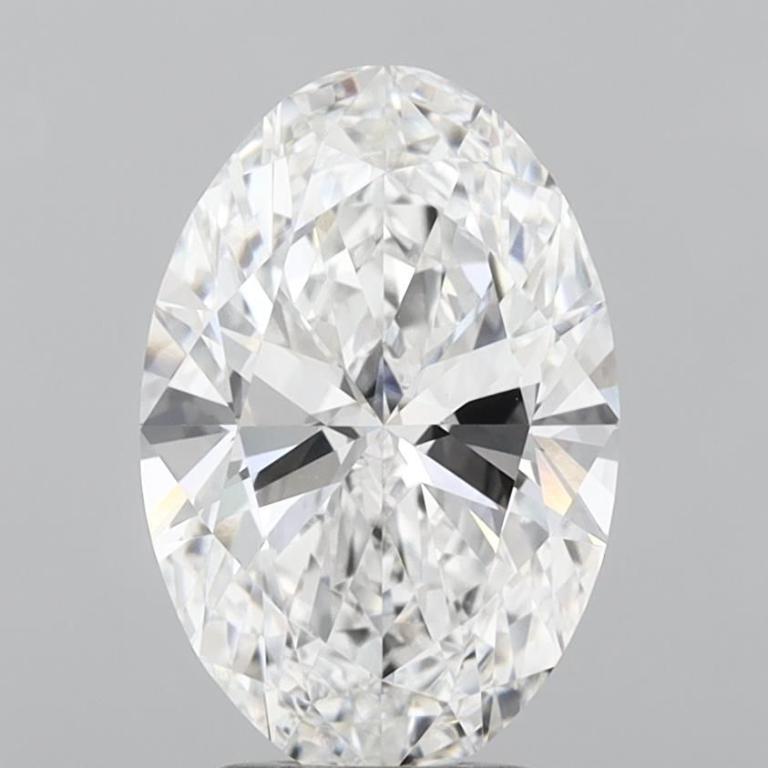 3.00 ct. oval Lab Grown Diamond front image