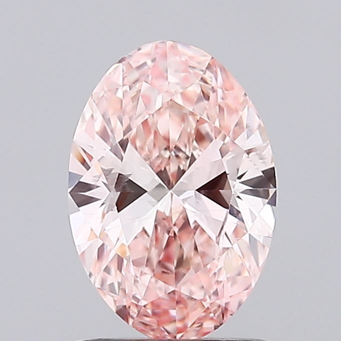 1.0 CT Fancy Vivid Pink OVAL