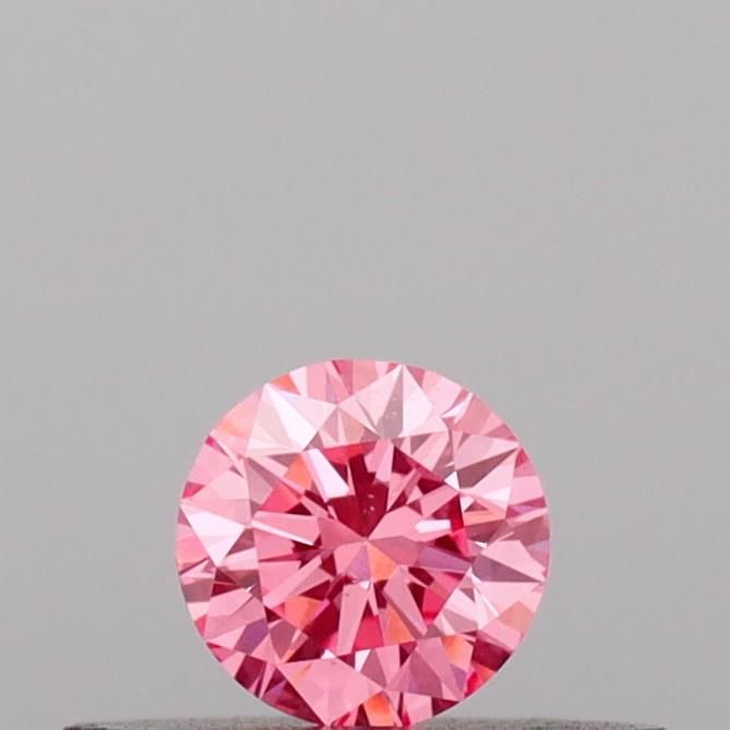 0.18 CT Fancy Vivid Pink ROUND