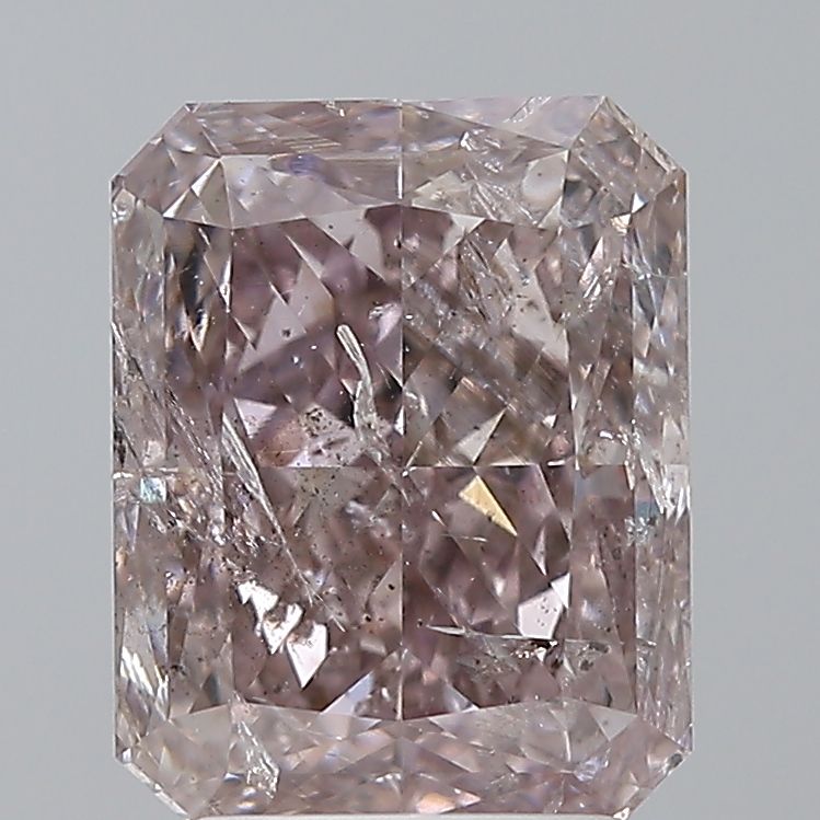 3.02-carat radiant diamond with null color, null cut, and I2 clarity.