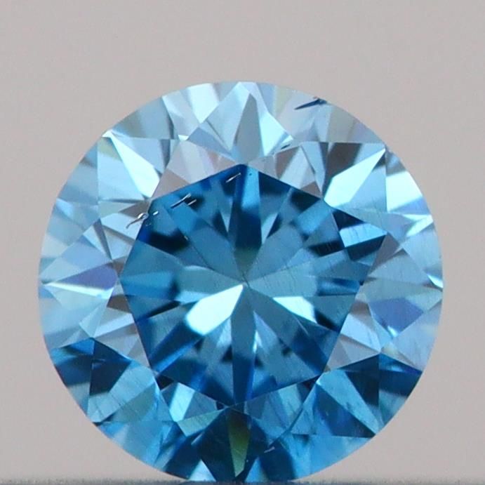 0.2 CT Fancy Vivid Blue ROUND