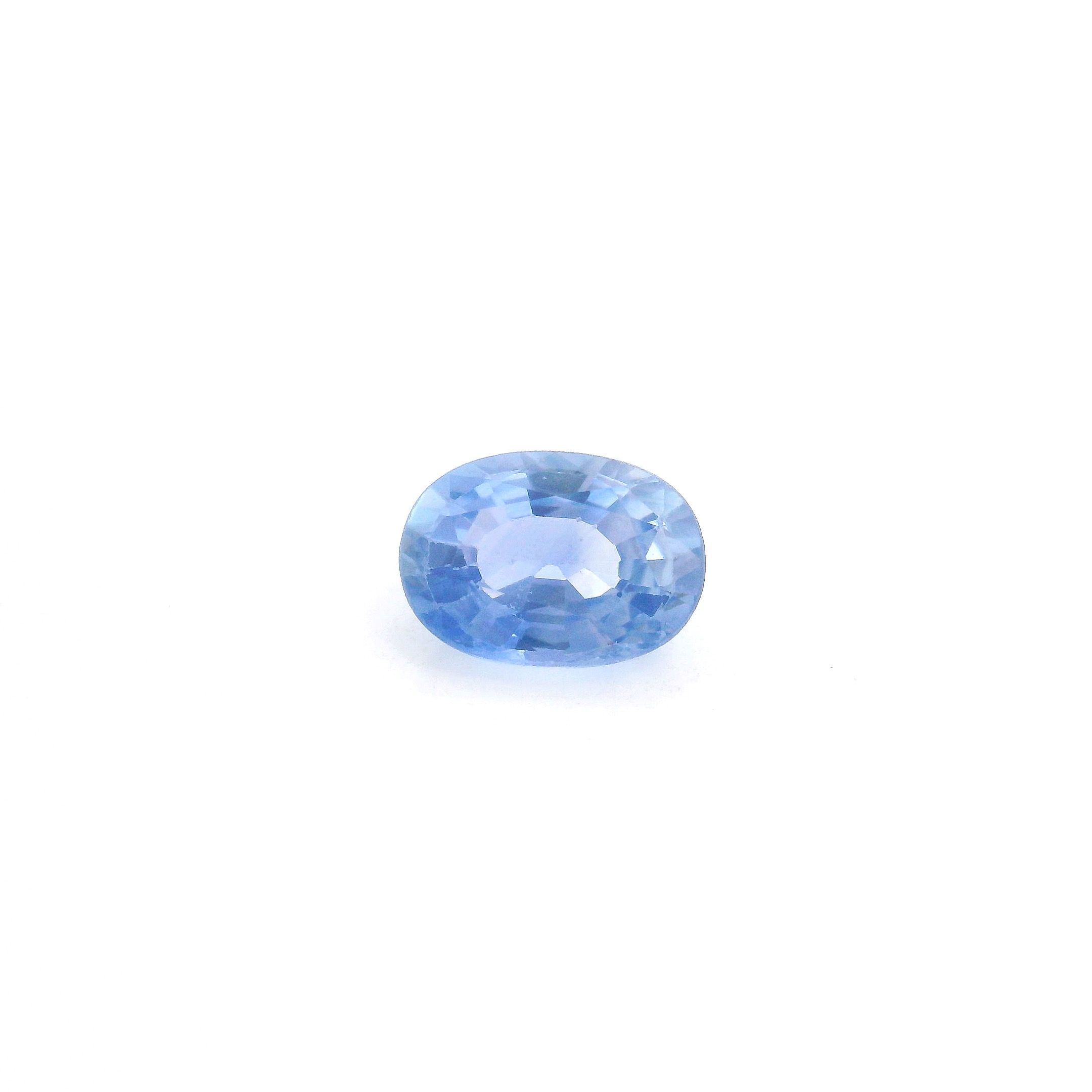 Szafir 1,10 ct, niebieski, szlif owalny