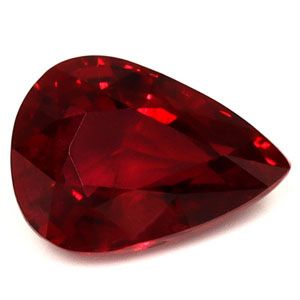 RUBY FACETED 0.9ct RED Pigeon Blood Red EC REST_OF_AFRICA HEATED