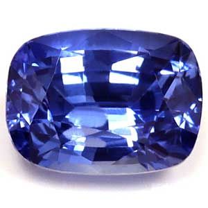 Szafir 1,15 ct, niebieski, szlif cushion