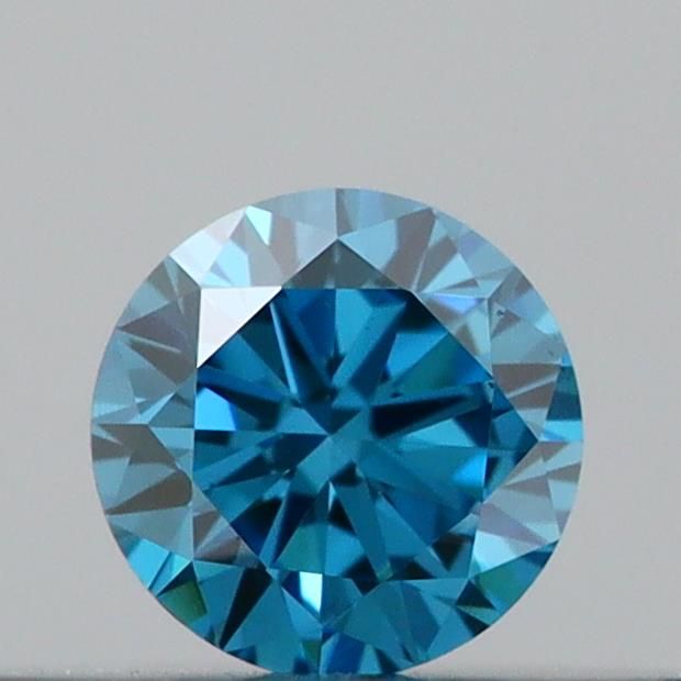 0.18 CT Fancy Vivid Blue ROUND