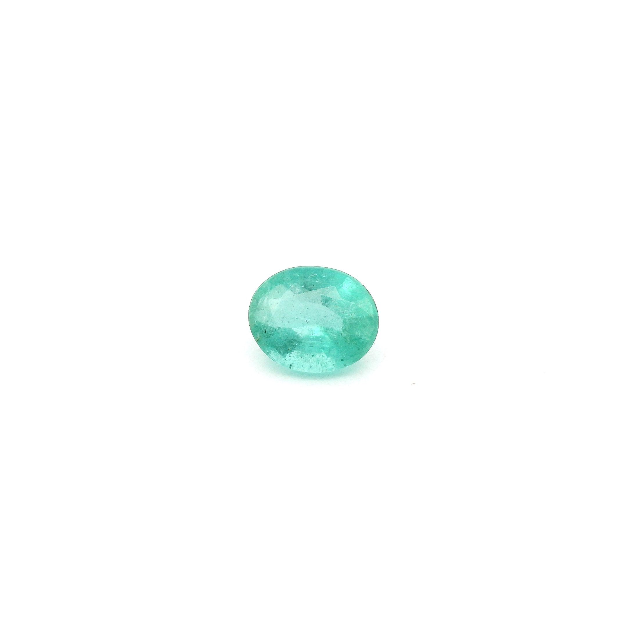 0.39 ct Oval emerald