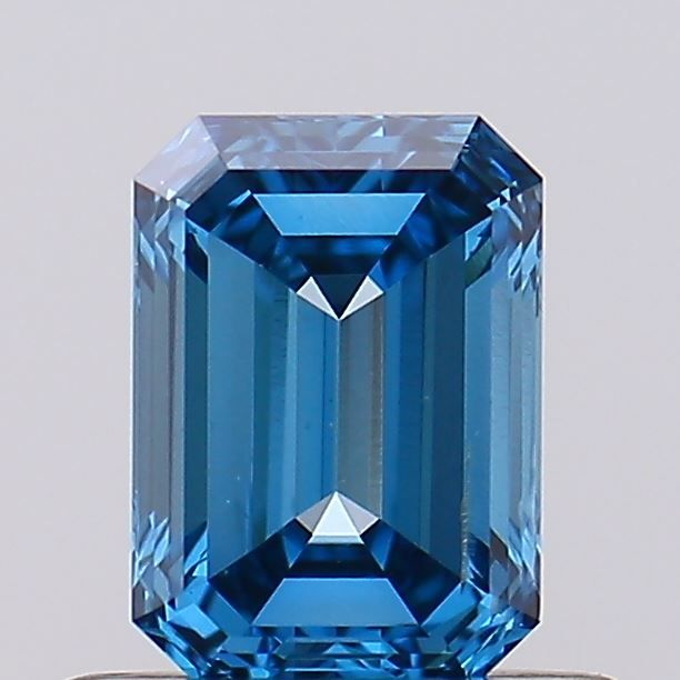 0.51 CT Fancy Vivid Blue EMERALD
