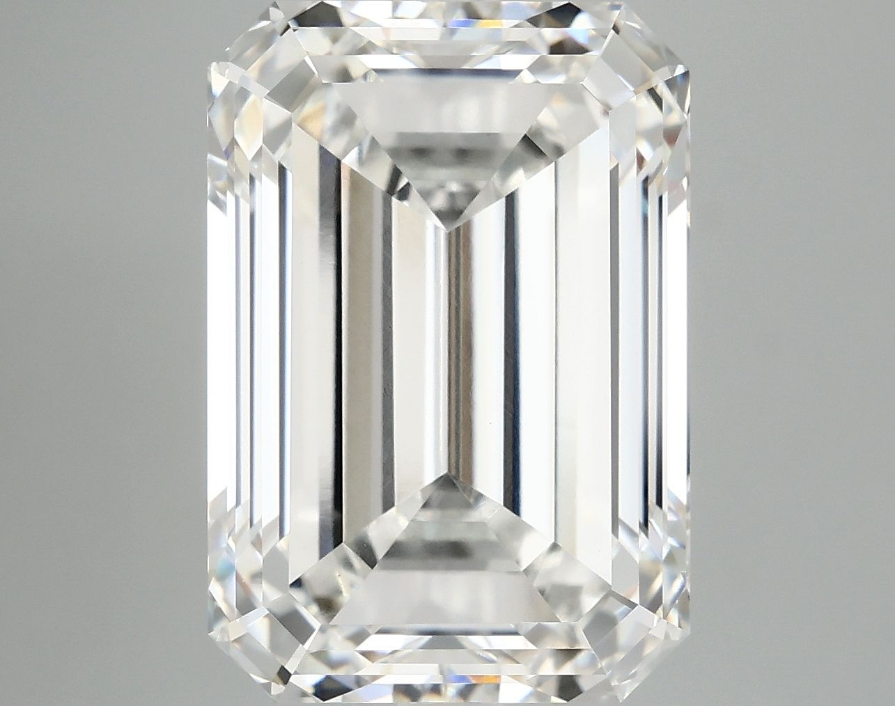 Diamant Émeraude 10.10 ct - Couleur G - Pureté VVS2