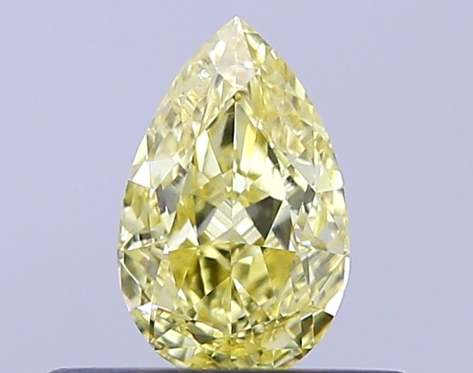 0.4 CT Fancy Intense Yellow PEAR