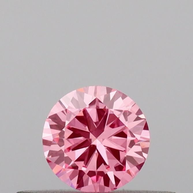 0.22 CT Fancy Vivid Pink ROUND