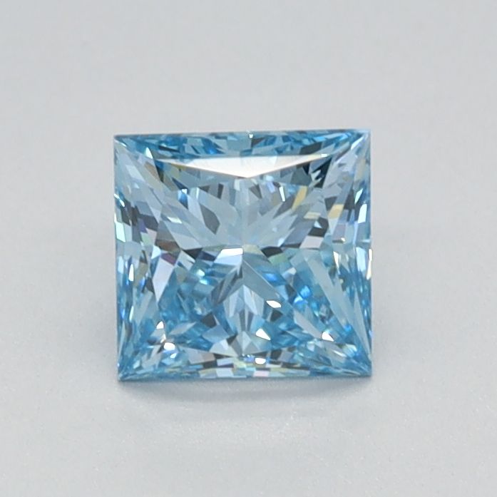0.59 CT Fancy Vivid Blue PRINCESS