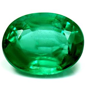 Szmaragd 3,54 ct, zielony, szlif owalny