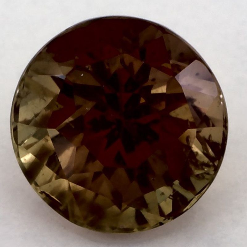 Szafir 1,97 ct, zielony, szlif okrągły
