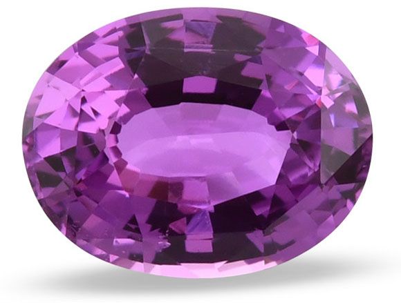 SAPPHIRE FACETED 2.4ct PURPLE Purple EC MADAGASCAR NONE