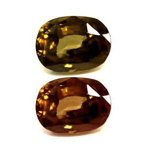 Aleksandryt 3,05 ct, zielony, szlif owalny