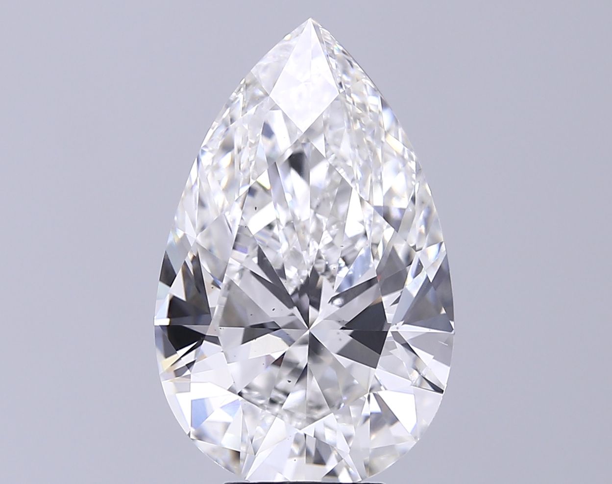7.5 carat f VS1 EX Cut IGI pear diamond
