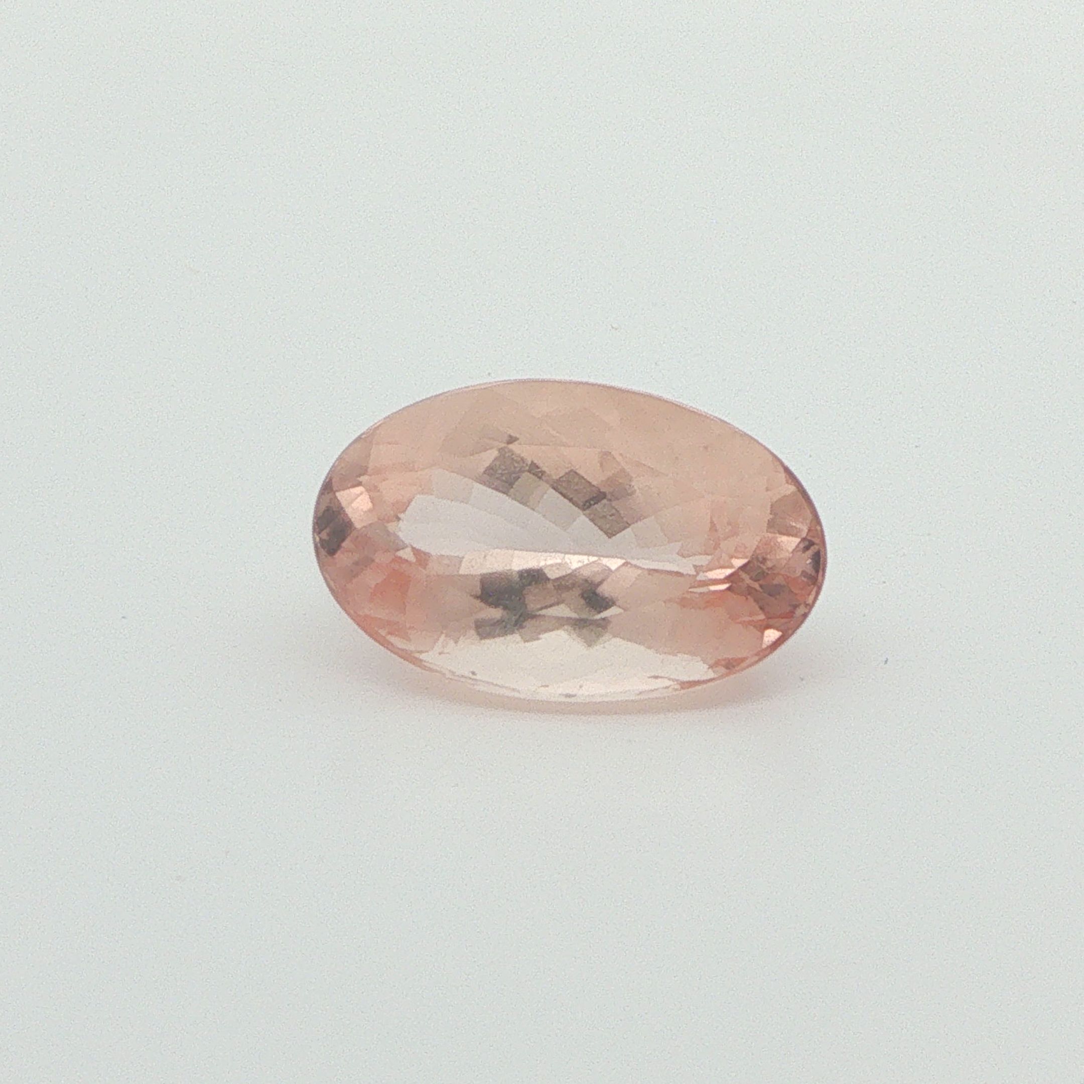7.06 ct Oval Morganite