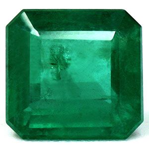 Szmaragd 2,67 ct, zielony, szlif szmaragdowy