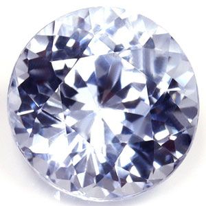 Szafir 2,13 ct, biały, szlif okrągły