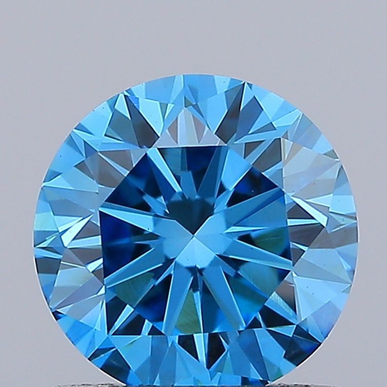 1.11 CT Fancy Vivid Blue ROUND