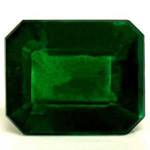 Szmaragd 1,12 ct, zielony, szlif szmaragdowy