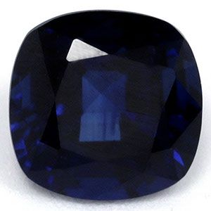 SAPPHIRE FACETED 1.35ct BLUE Intense Blue EC MADAGASCAR HEATED