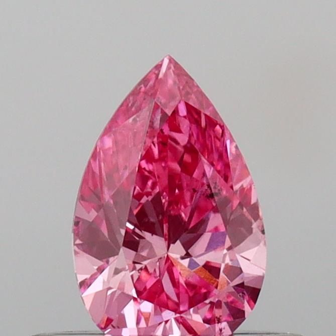 0.42 CT Fancy Vivid Pink PEAR