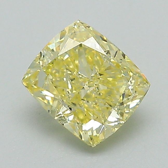 1.03 CT Fancy Intense Yellow CUSHION MODIFIED