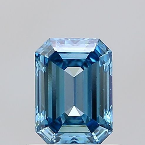 0.83 CT Fancy Vivid Blue EMERALD