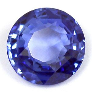 Szafir 1,26 ct, niebieski, szlif okrągły