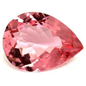 Turmalin 2,26 ct, różowy, szlif gruszka