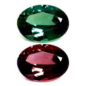 ALEXANDRITE FACETED 0.36ct GREEN Blue Green to Intense Purple EC BRAZIL NONE