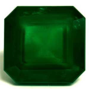 Szmaragd 9,54 ct, zielony, szlif szmaragdowy