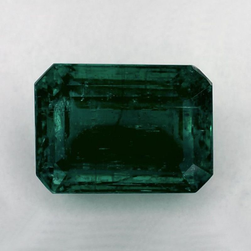Szmaragd 9,36 ct, zielony, szlif ośmiokątny