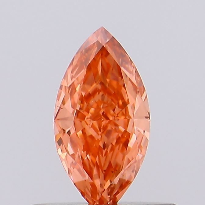 0.39 CT Fancy Vivid Red MARQUISE