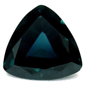 Szafir 1,82 ct, niebieski, szlif trilliant
