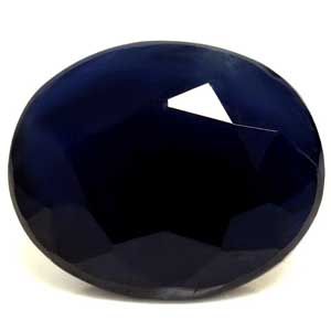SAPPHIRE FACETED 4.71ct BLUE Deep Blue EC THAILAND NONE