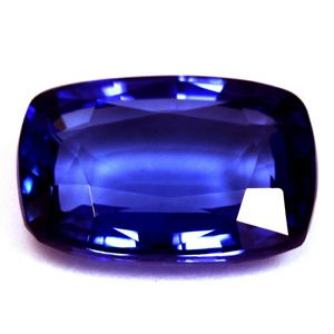 SAPPHIRE FACETED 4.89ct BLUE Intense Blue EC SRILANKA NONE