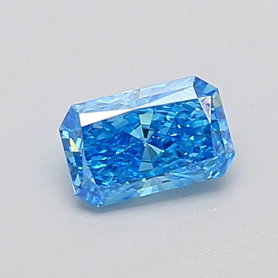 0.38 CT Fancy Vivid Blue RADIANT