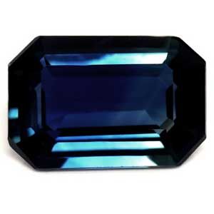 SAPPHIRE FACETED 0.63ct BLUE Intense Blue SI MADAGASCAR HEATED