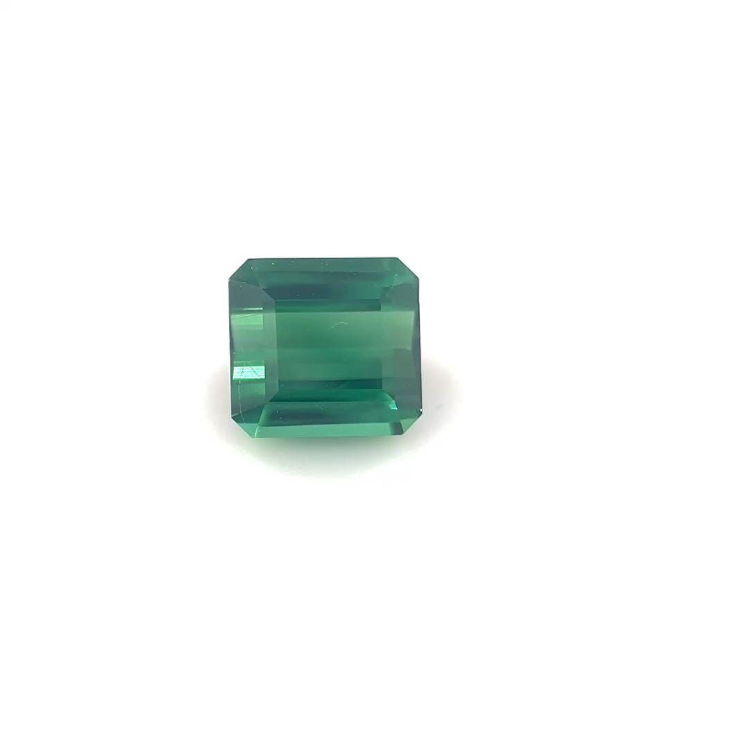 Turmalin 1,44 ct, zielony, szlif szmaragdowy