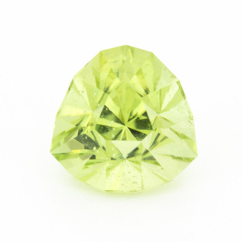 Perydot 5,33 ct, zielony, szlif trilliant
